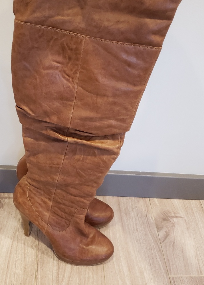 Jessica simpson boots brown size 9.5